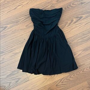 Princess Polly Black Strapless Dress
